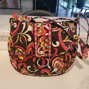 Vera Bradley Puccini Saddle Hipster Crossbody bag. 14 x 11.